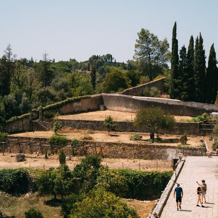 Kids playground area in Portugal